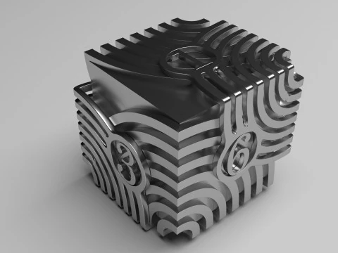 Dices Set 3D Model