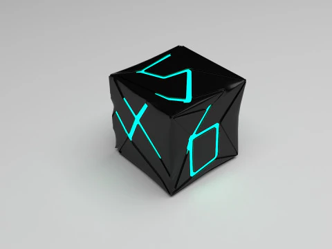 Dices Set 3D Model
