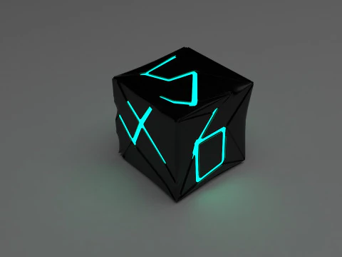 Dices Set 3D Model