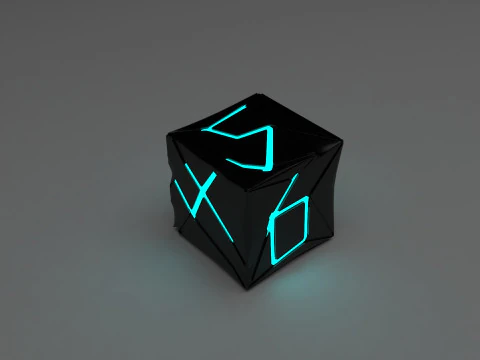 Dices Set 3D Model