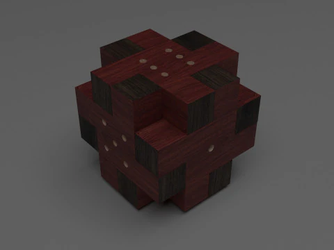 Dices Set 3D Model