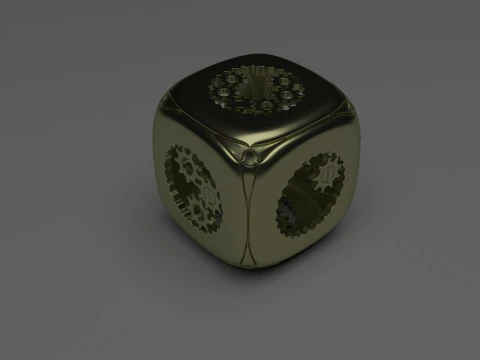 Dices Set 3D Model