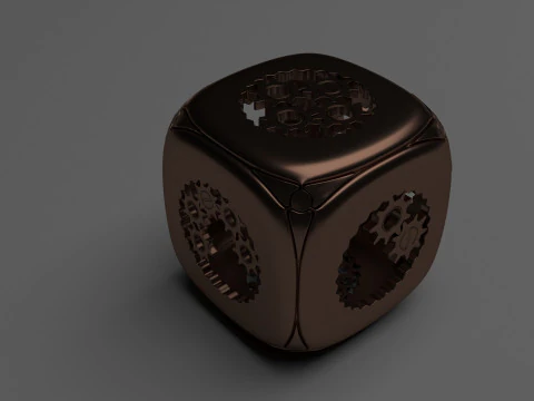 Dices Set 3D Model