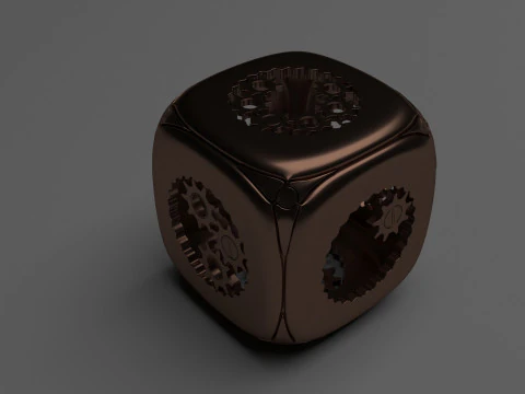 Dices Set 3D Model