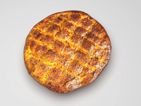 Turkish Pide 3D Model