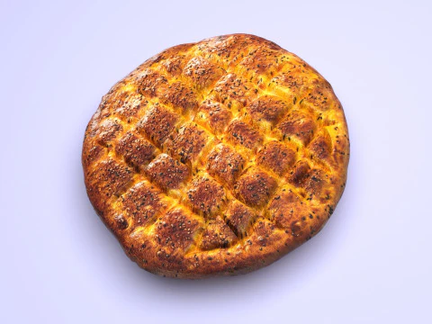 Turkish Pide 3D Model
