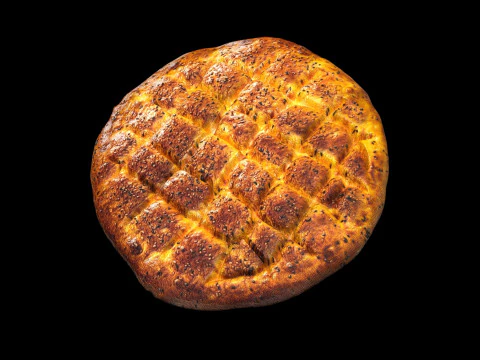 Turkish Pide 3D Model