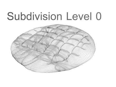 Turkish Pide 3D Model