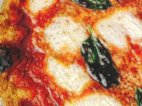 Margherita Pizza 3D Model