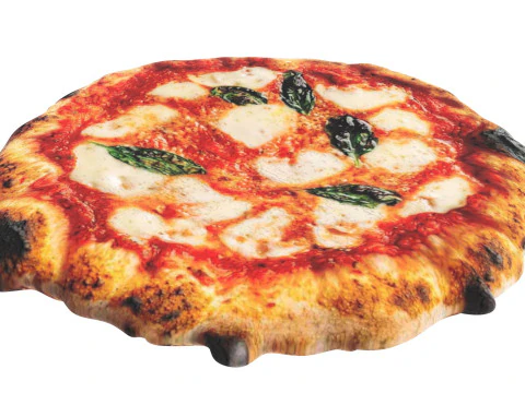 Margherita Pizza 3D Model