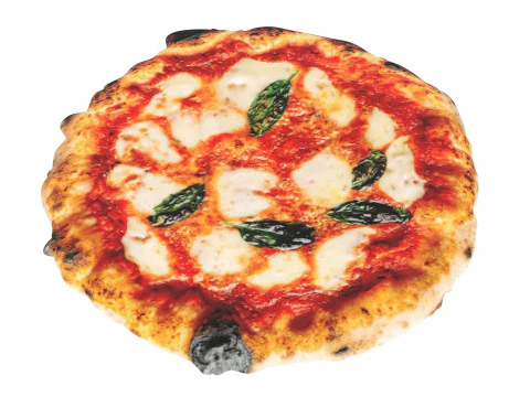 Margherita Pizza 3D Model