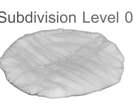 Margherita Pizza 3D Model