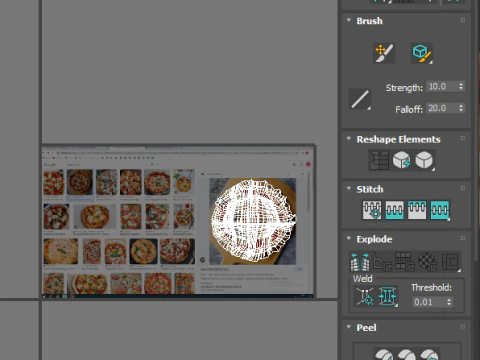 Margherita Pizza 3D Model