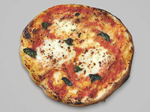 Margherita Pizza 3D Model