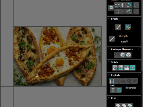 Pide Pita Model 3D