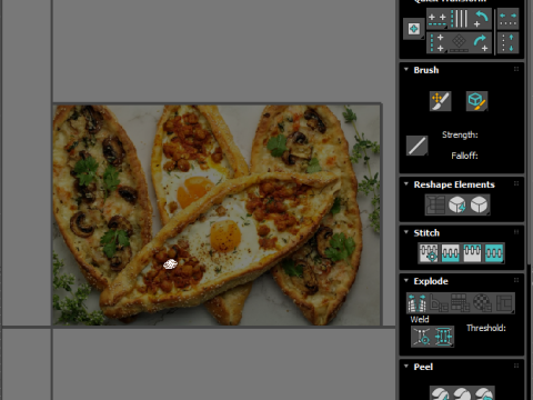 Pide Pita Model 3D