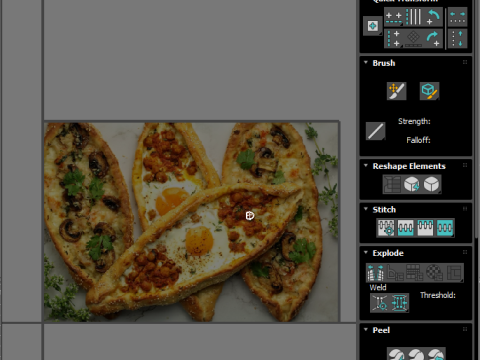 Pide Pita Model 3D