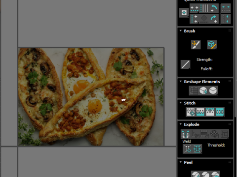 Pide Pita Model 3D
