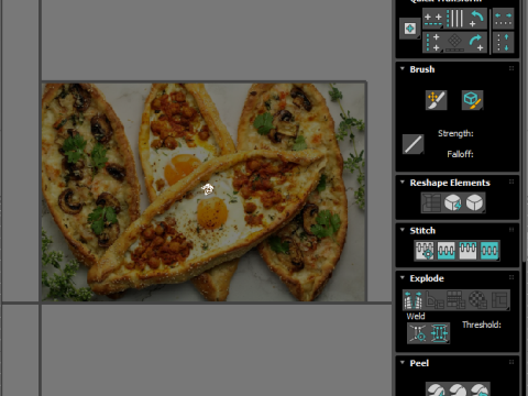 Pide Pita Model 3D