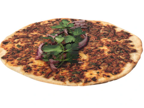 Turkish Lahmacun 3D Model