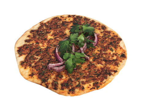 Turkish Lahmacun 3D Model