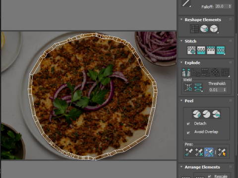 Turkish Lahmacun 3D Модель