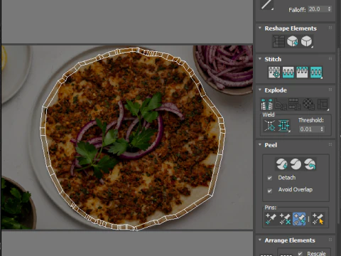 Turkish Lahmacun 3D Model