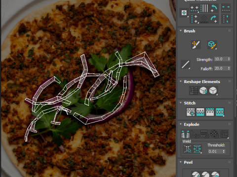 Turkish Lahmacun 3D Модель