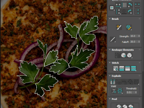 Turkish Lahmacun 3D Model