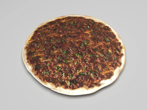Turkish Lahmacun 3D Model