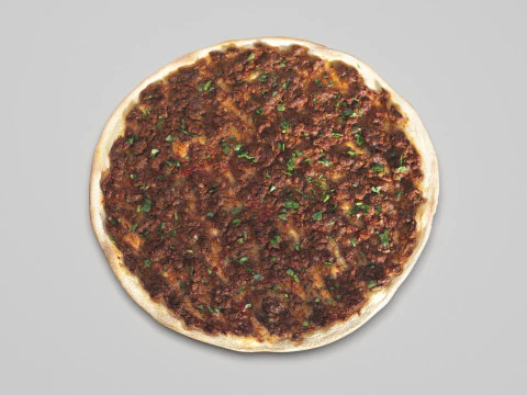 Turkish Lahmacun 3D Model