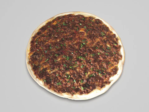 Turkish Lahmacun 3D Model
