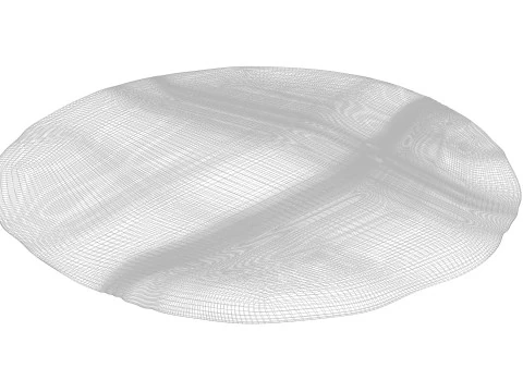 Turkish Lahmacun 3D Model