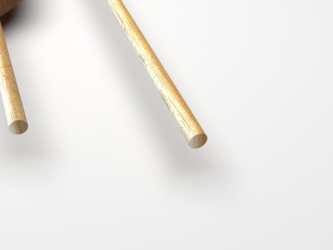 Corn Dog 3D Modell
