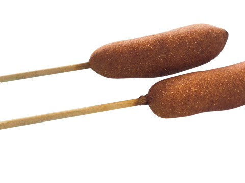 Corn Dog 3D Modell