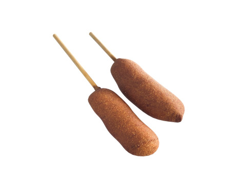 Corn Dog 3D Modell