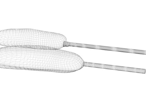 Corn Dog 3D Modell