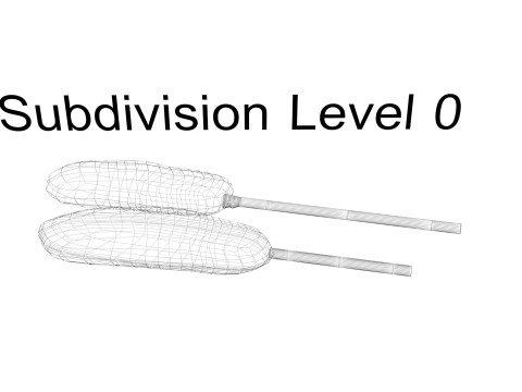 Corn Dog 3D Modell