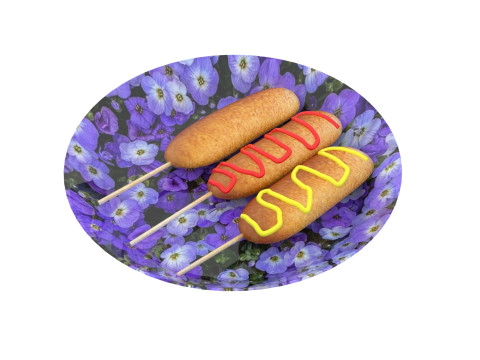 Corn Dog 3D 模型