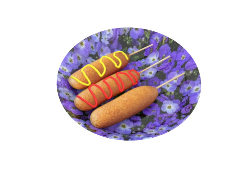 Corn Dog 3D 模型
