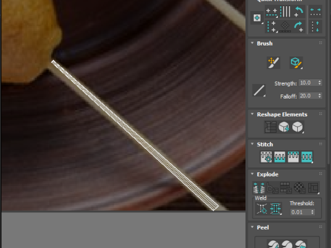 Corn Dog 3D 模型