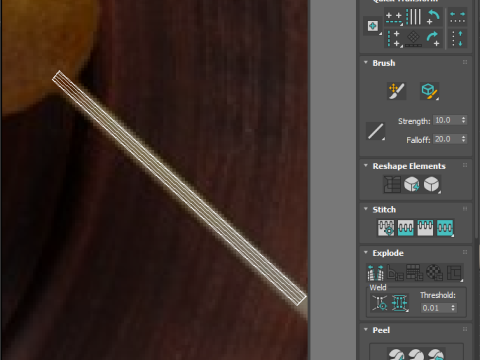 Corn Dog 3D 模型