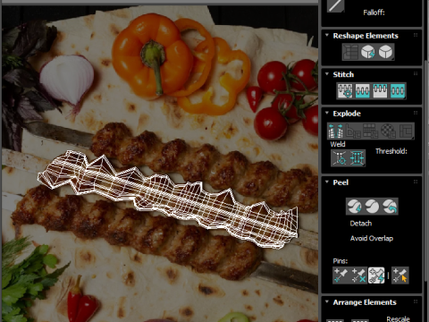 Chicken Kebab 3Dモデル
