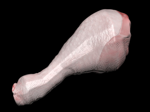 Chicken Drumsticks 3D Model