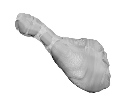 Chicken Drumsticks 3D Model