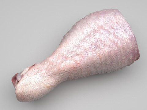 Chicken Drumstick 3D Model