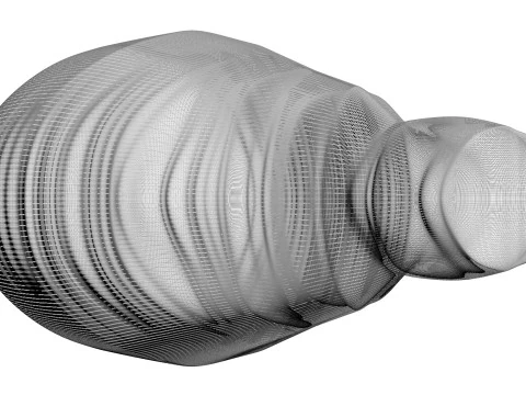 Muslo De Pollo Modelo 3D