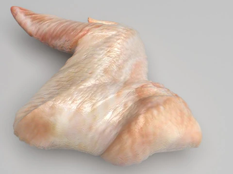 Chicken Wing 3D Model