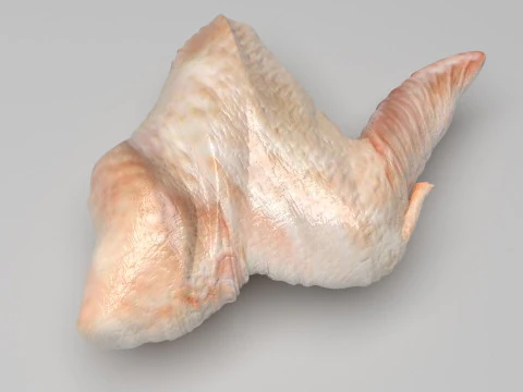 Chicken Wing 3D Model