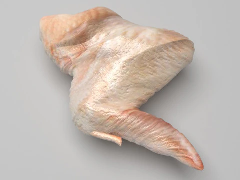 Chicken Wing 3D Model